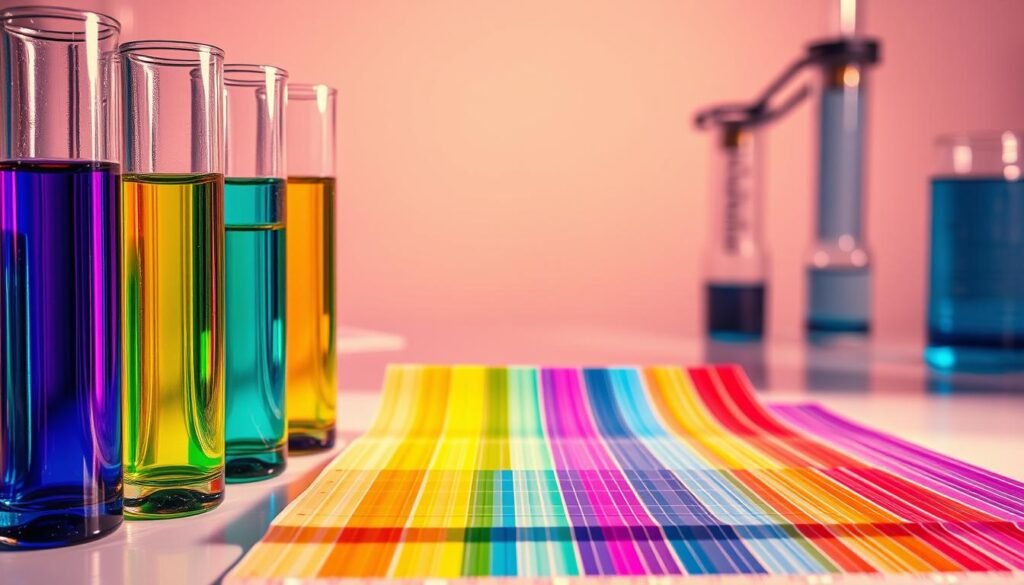 Chromatographie farben