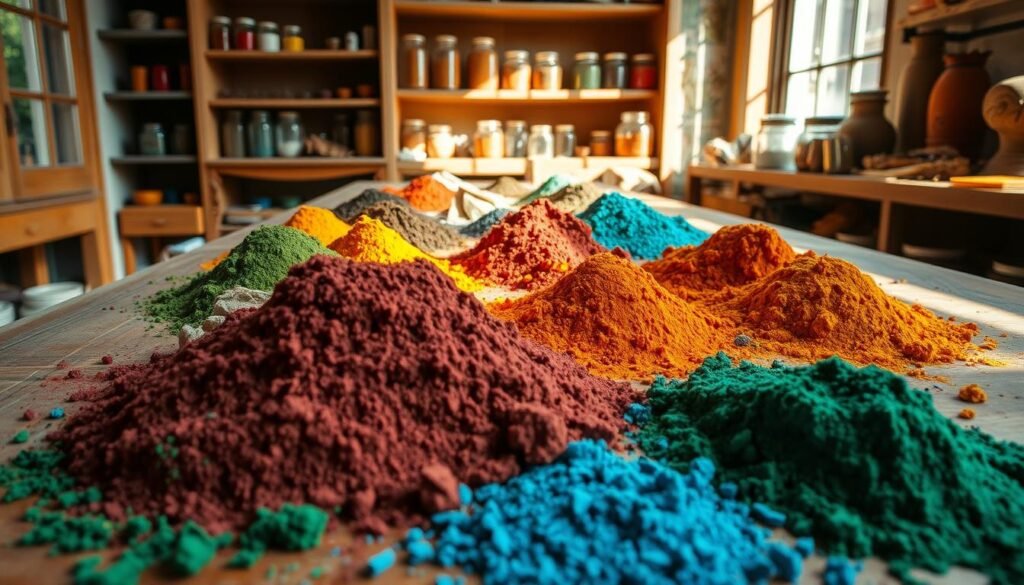 farbe natural pigments