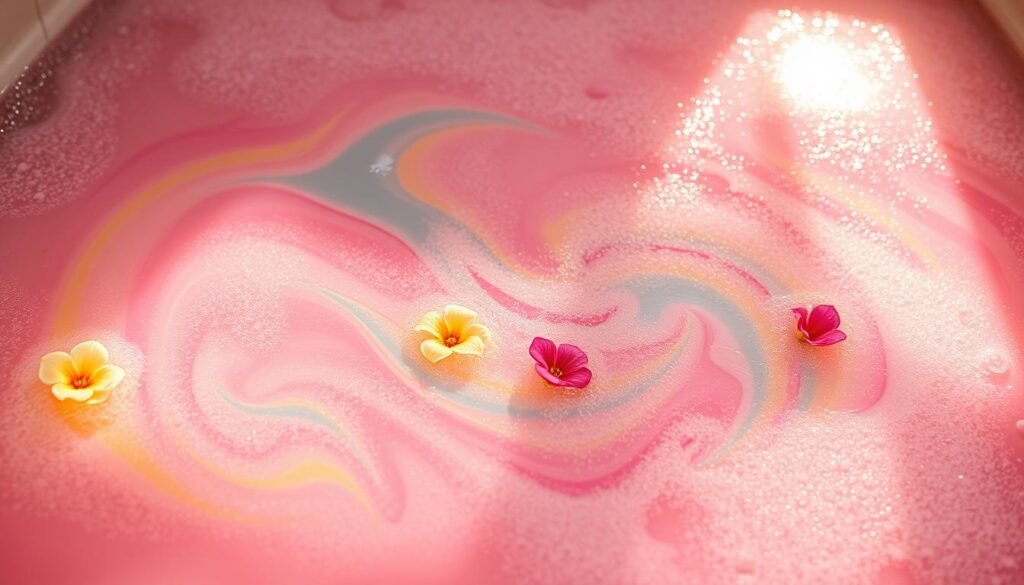 farben im badewasser farben im badewasser