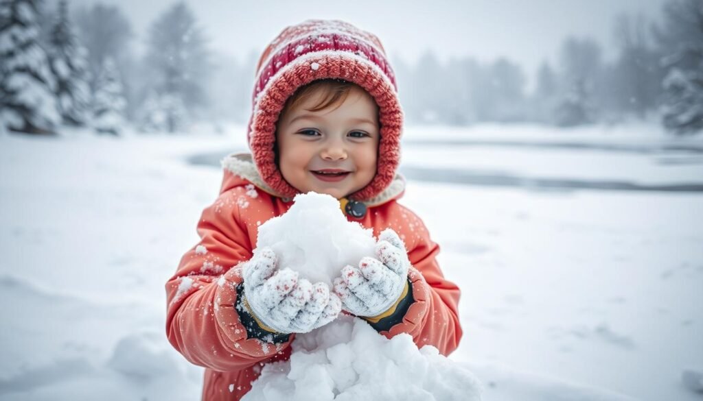 kinder schnee