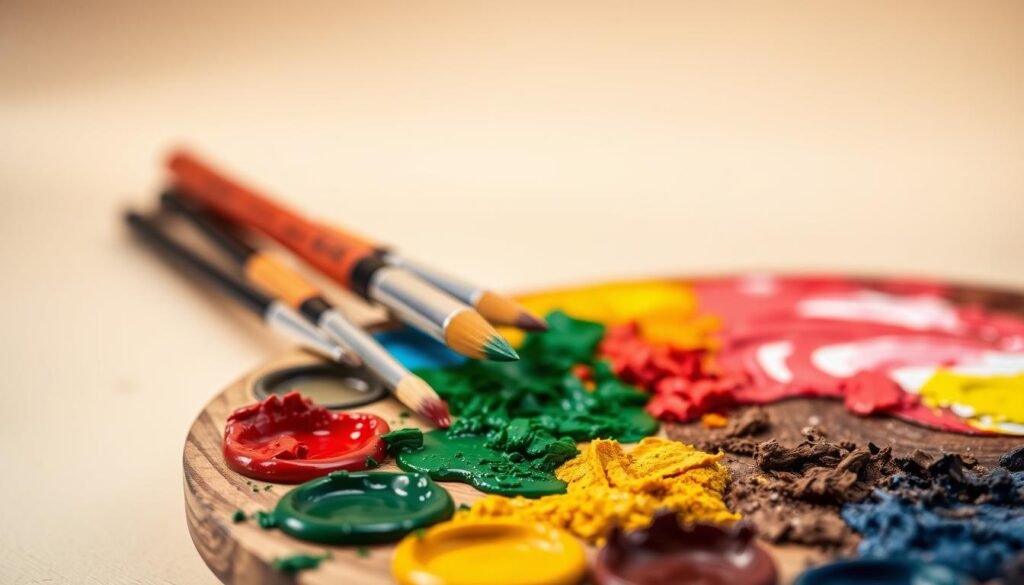 mischen farben
